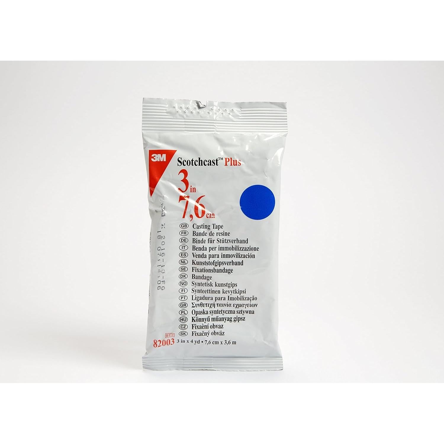 Cinta de Yeso 3M Scotchcast 82003B Azul 7.62 cm x 3.66 m