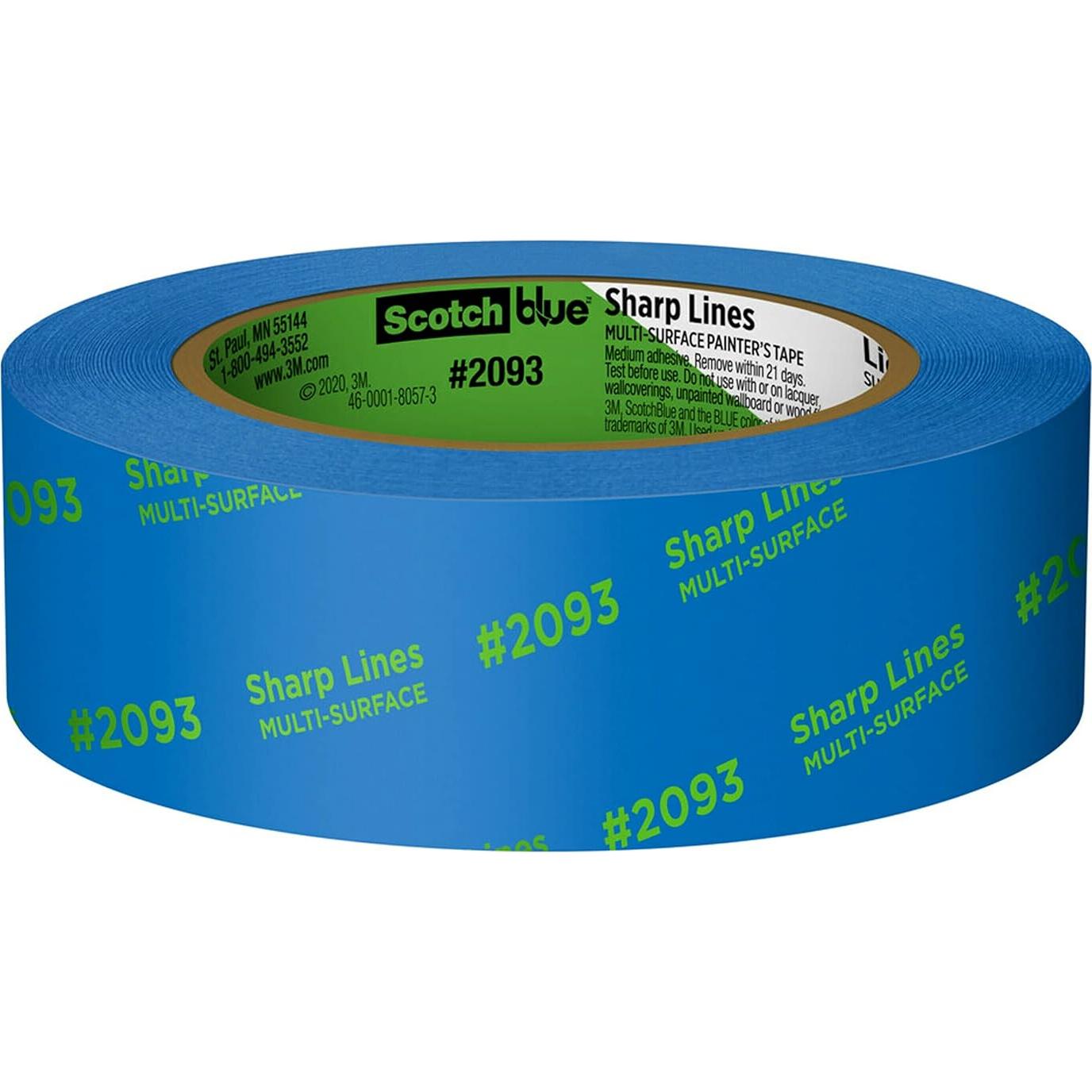 Cinta de Pintor ScotchBlue 3.58 cm x 54.86 m Multi-Superficie