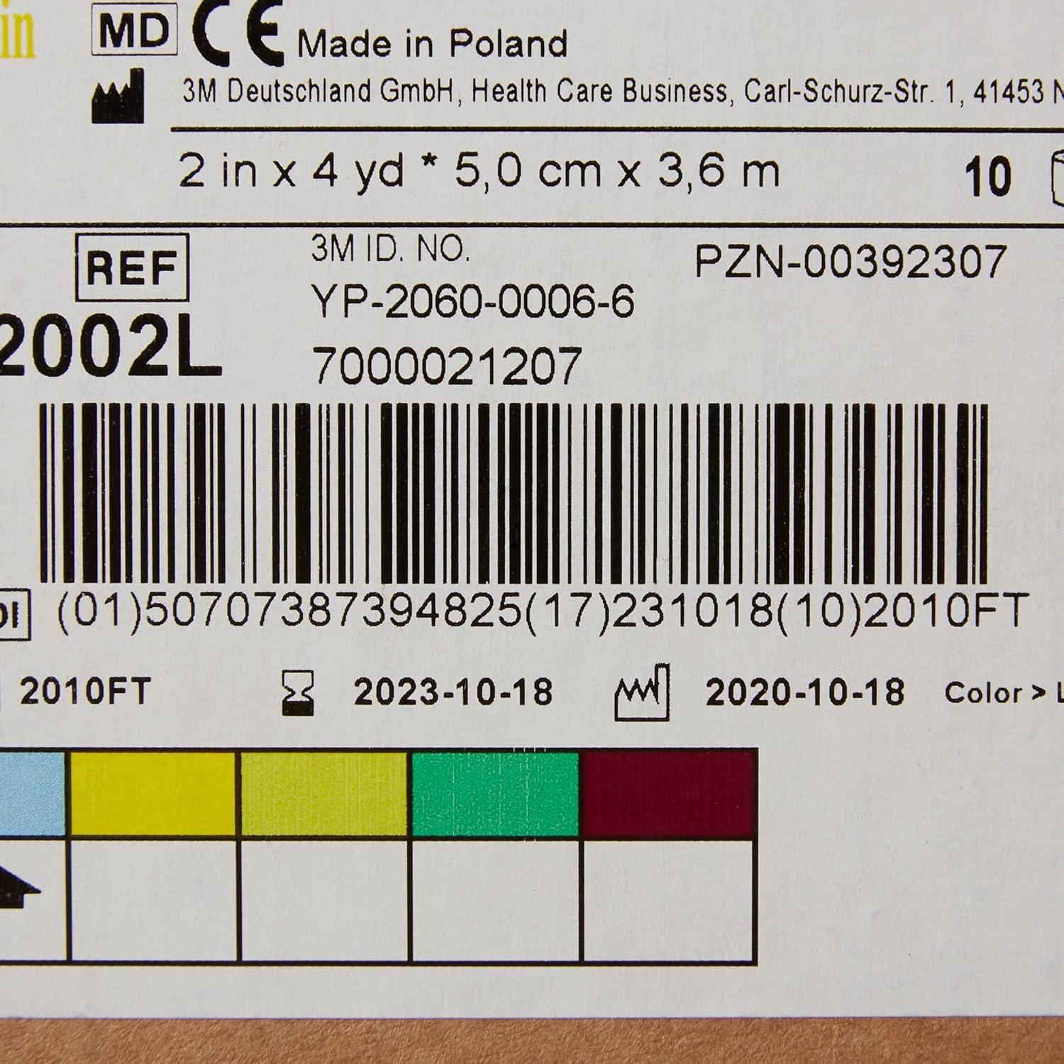 Cinta de Yeso 3M Scotchcast Plus 5 cm x 3.66 m Azul