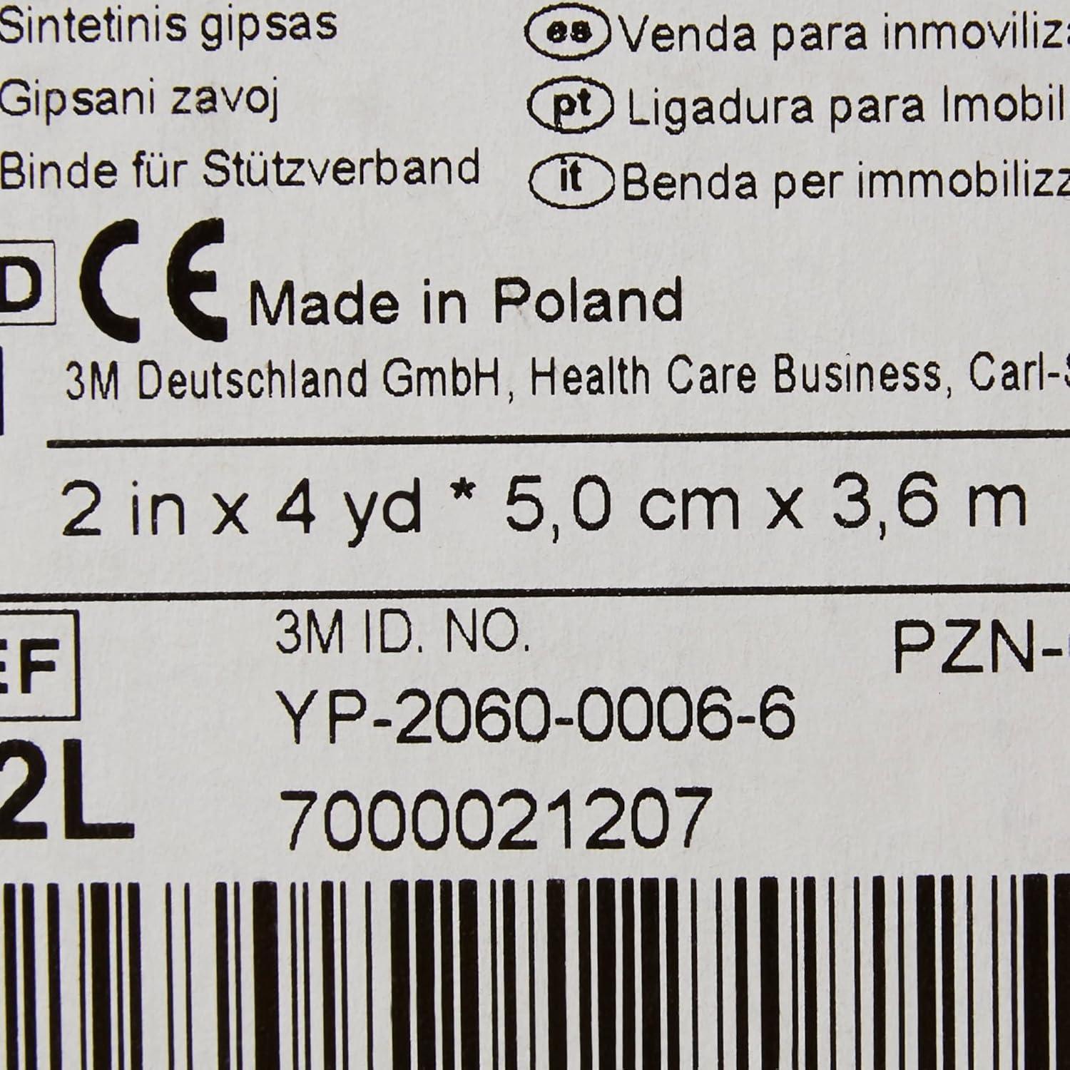 Cinta de Yeso 3M Scotchcast Plus 5 cm x 3.66 m Azul