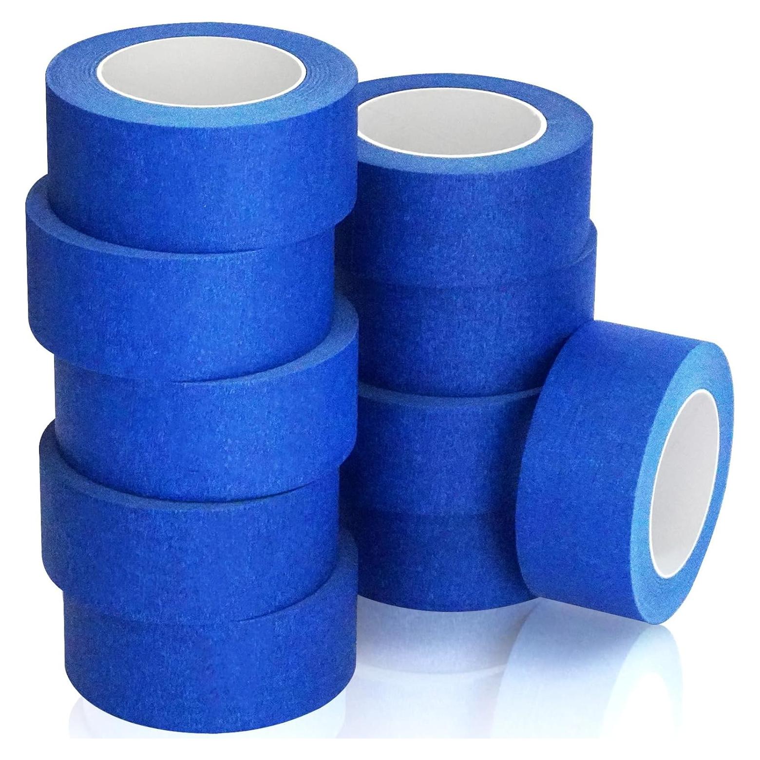 Cinta de Pintor Azul TOTDTDA 5 cm x 50 m - Paquete de 10 Rollos