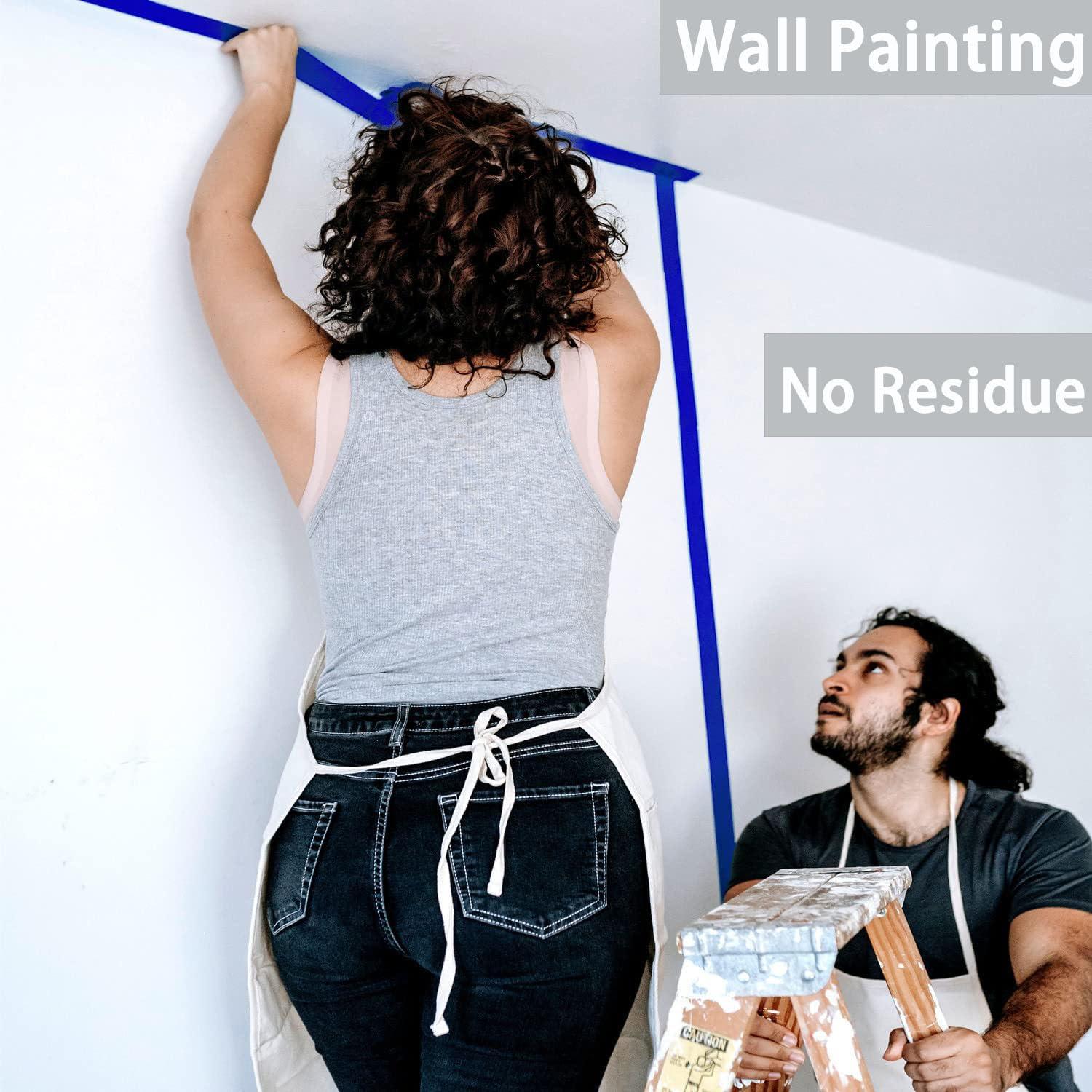 Cinta de Pintor Azul CHUANGSEED 4.78 cm x 54.86 m 3-Pack