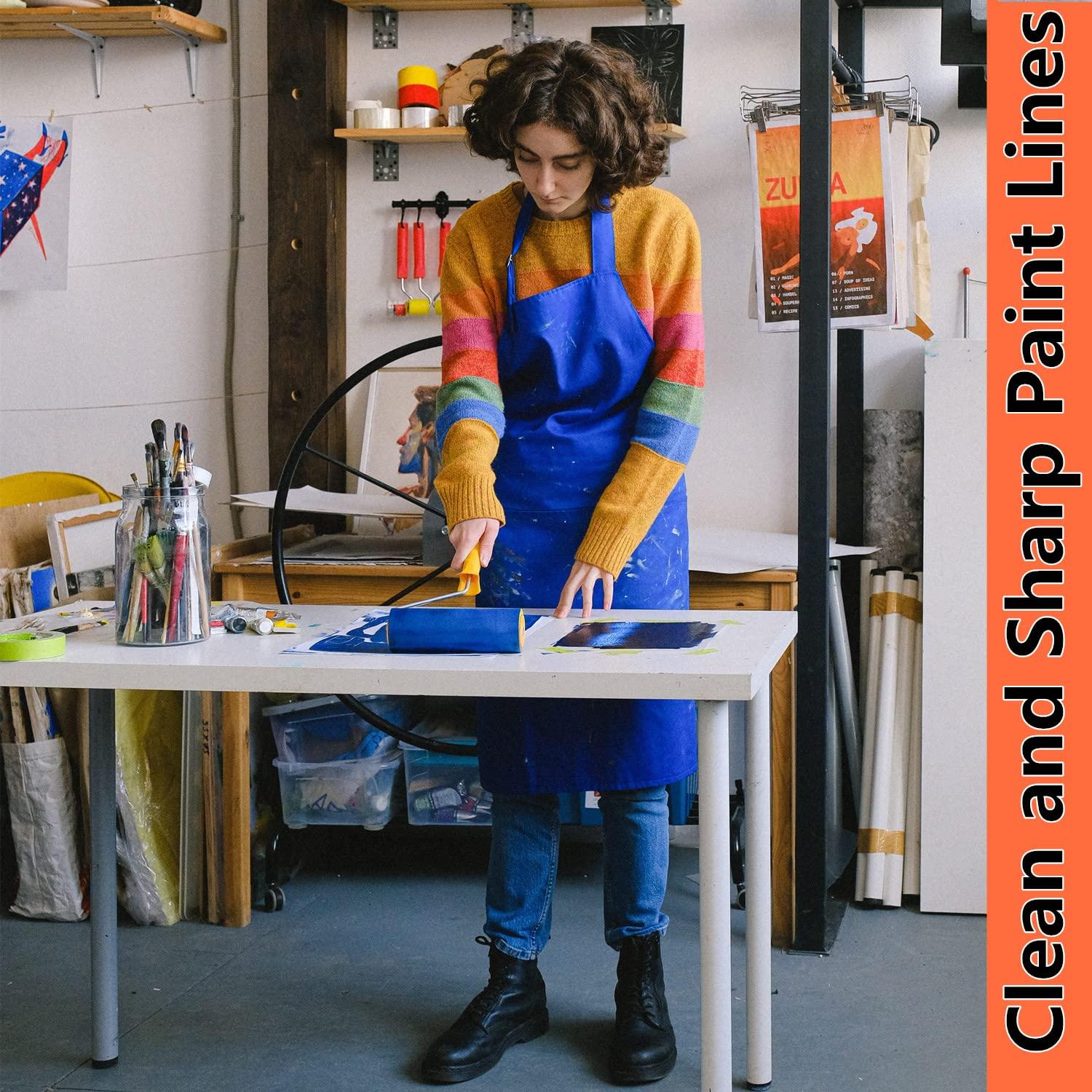 Cinta de Pintor Azul CHUANGSEED 4.78 cm x 54.86 m 3-Pack