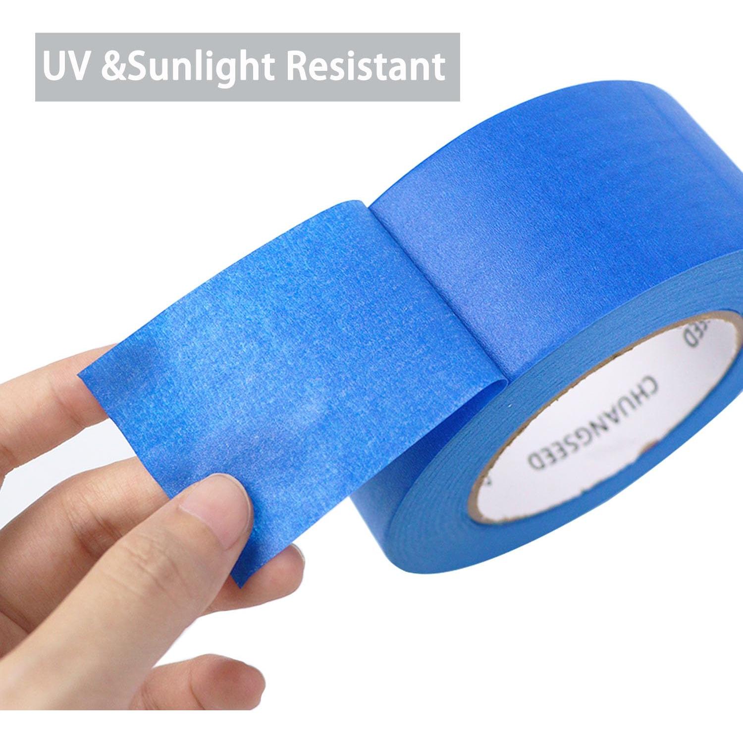 Cinta de Pintor Azul CHUANGSEED 4.78 cm x 54.86 m 3-Pack