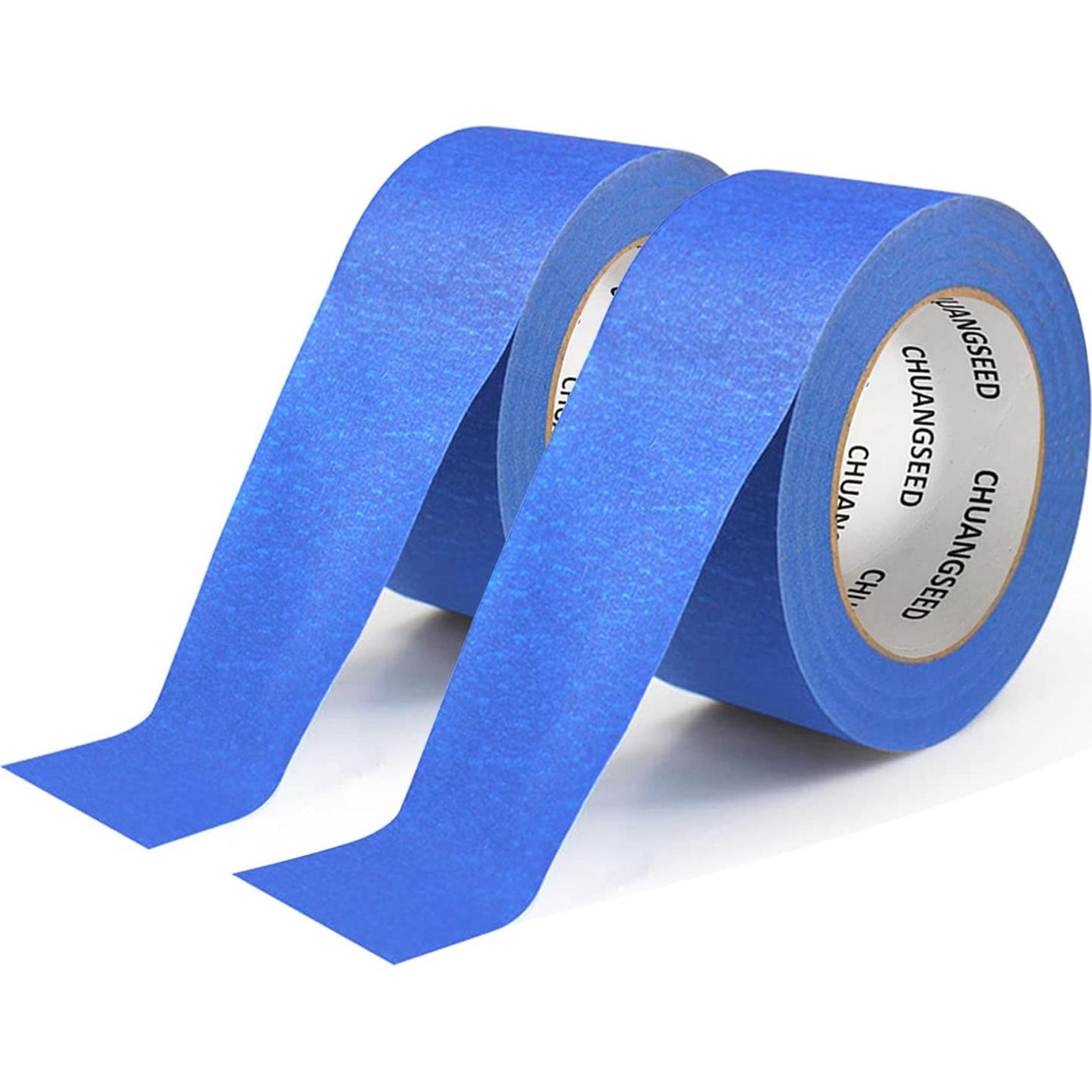 Cinta de Pintor Azul CHUANGSEED 4.78 cm x 54.86 m 3-Pack