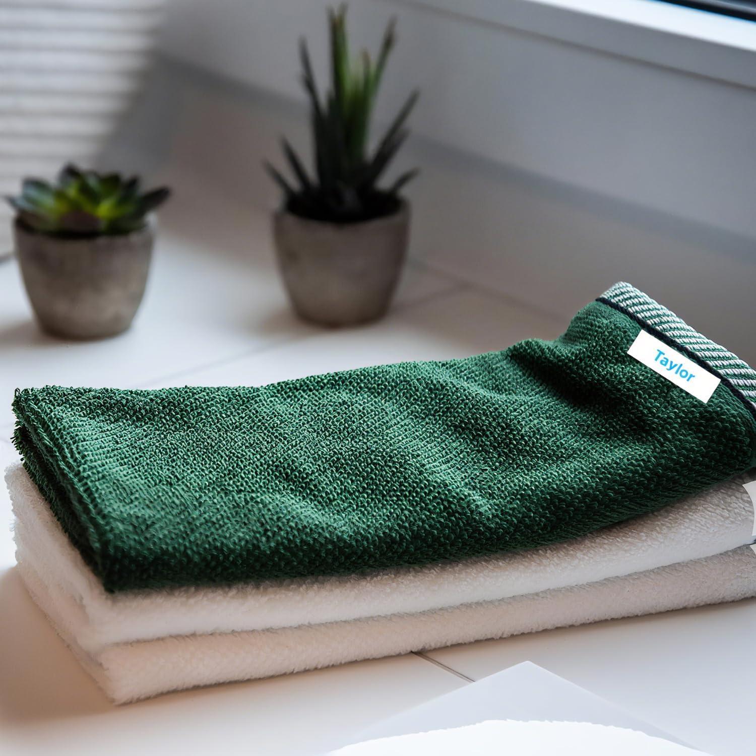 Cinta de Etiquetas Termoadhesiva Hehua TZe-FA3 Azul 12mm 4 Paquete