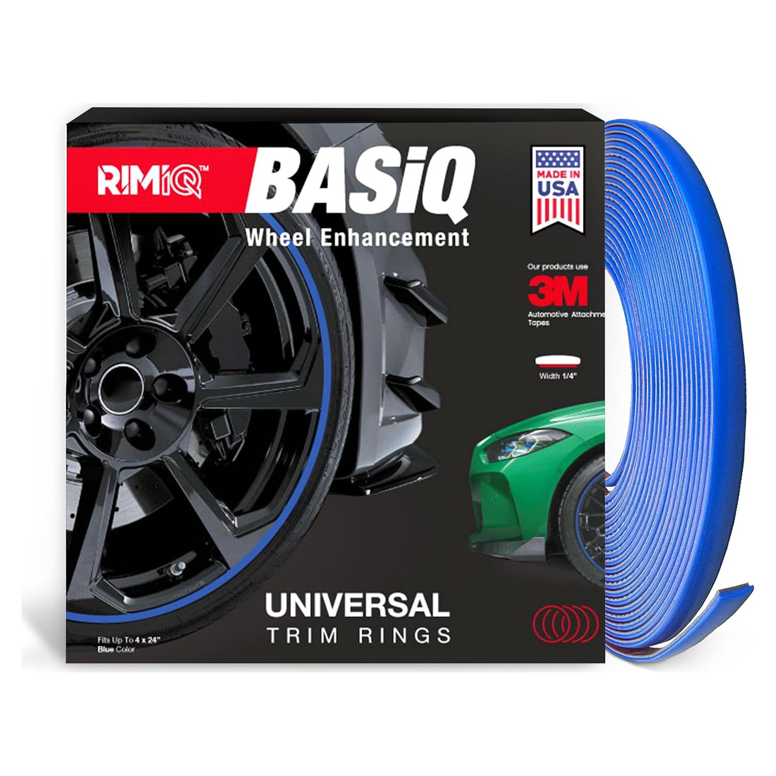 Tira Protectora de Bisel RIMiQ BASiQ Azul 7.92m Ajuste Universal