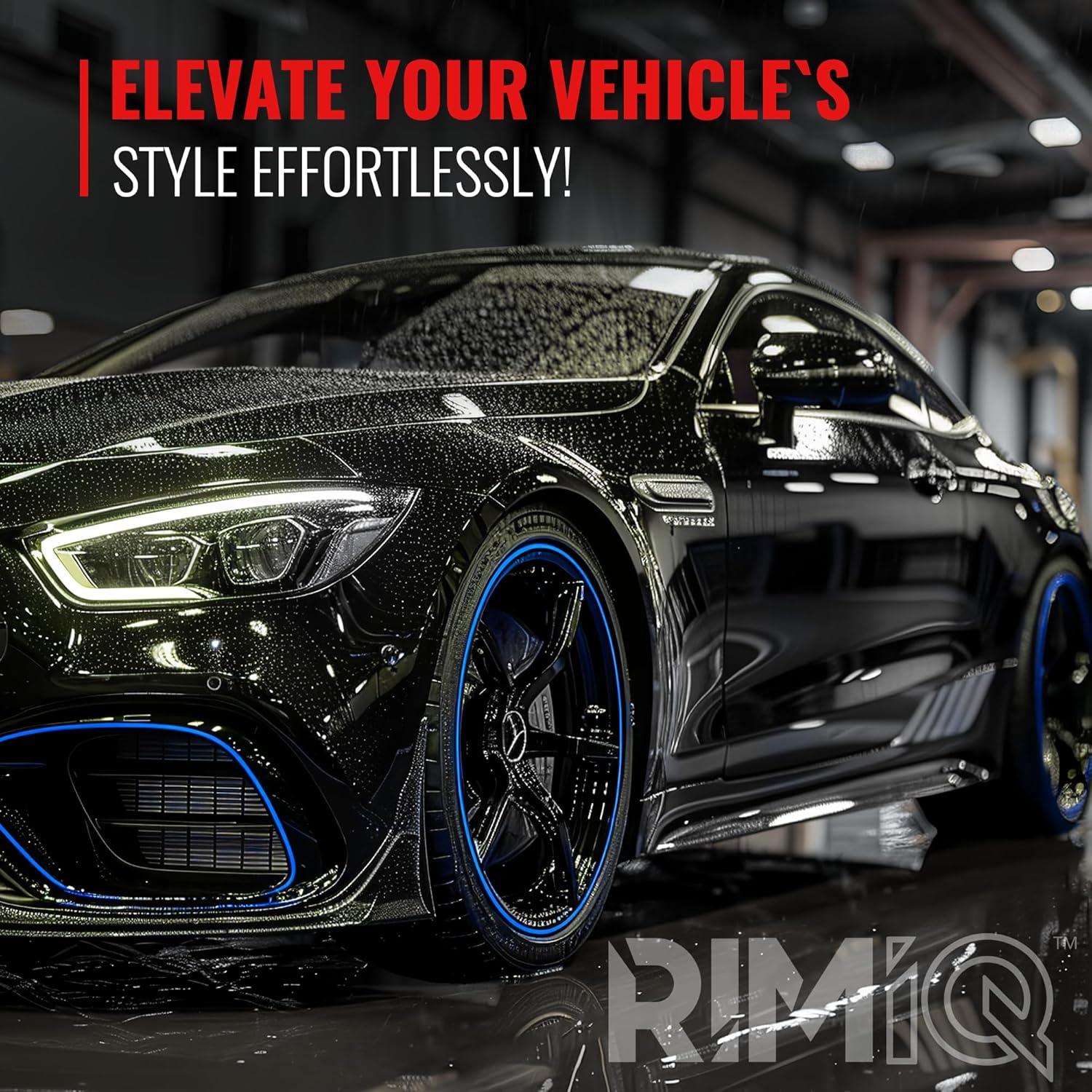 Tira Protectora de Bisel RIMiQ BASiQ Azul 7.92m Ajuste Universal