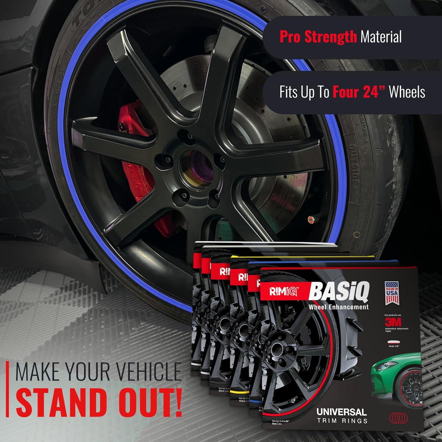 Tira Protectora de Bisel RIMiQ BASiQ Azul 7.92m Ajuste Universal