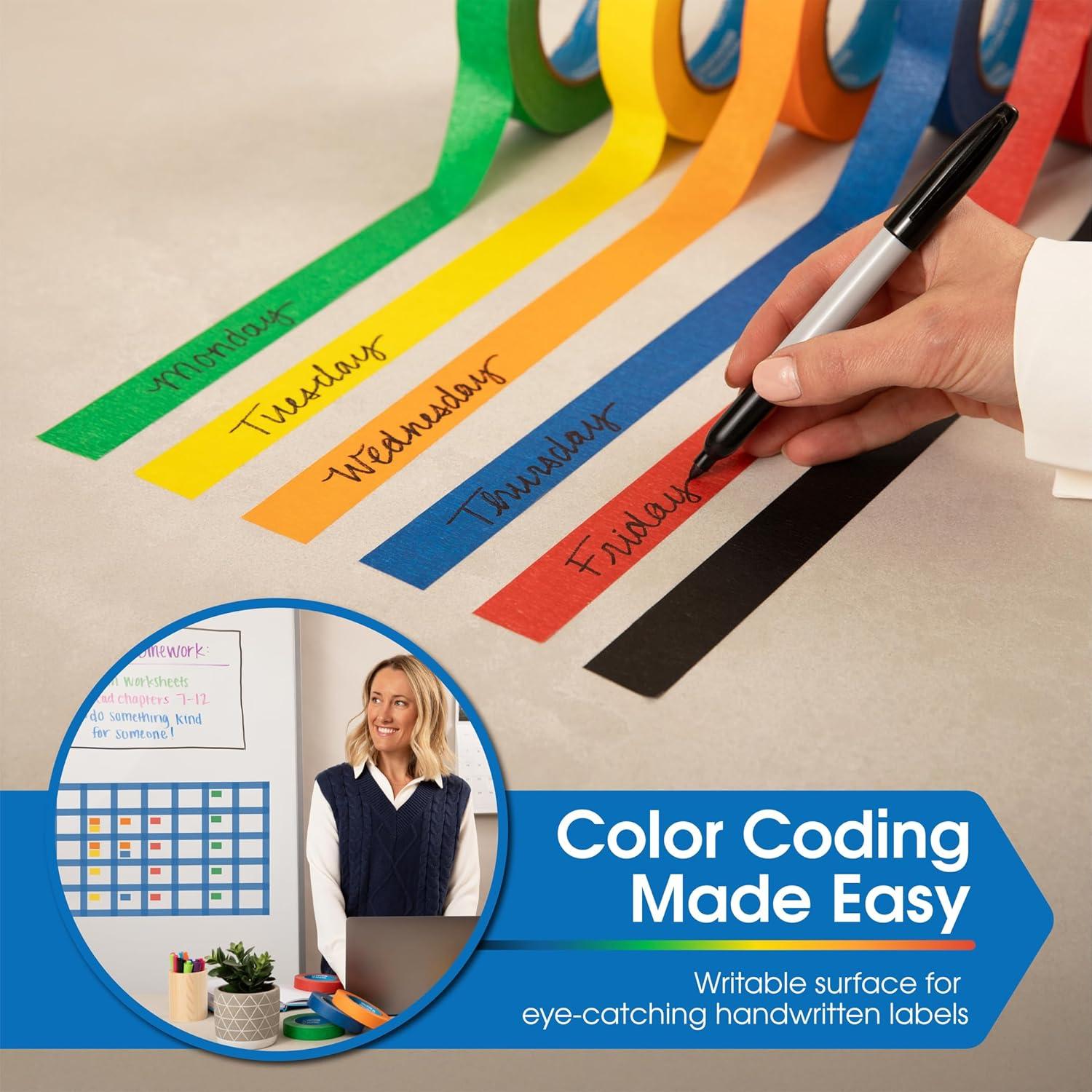 Cinta de Enmascarar Azul Spartan Industrial 1" x 54.86 m - 3 Rollos