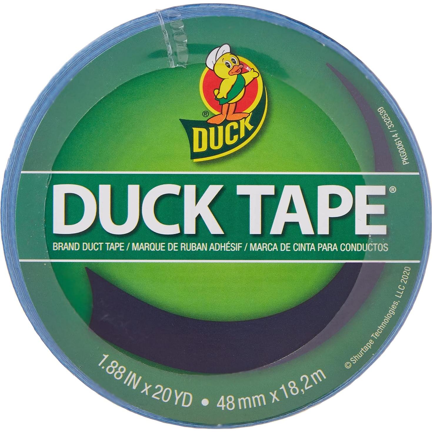 Cinta Adhesiva Color Duck 1304959 Azul 4.78 cm x 18.29 m