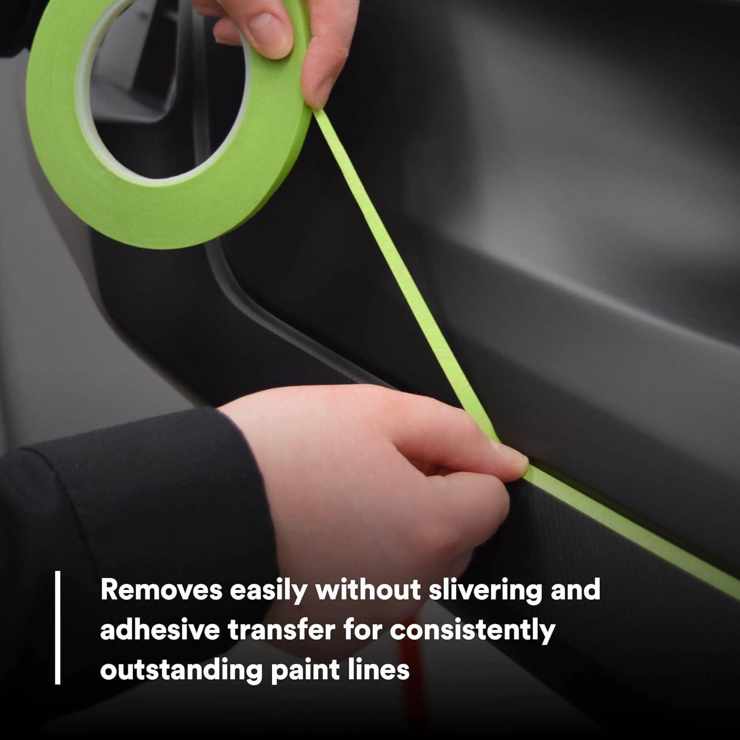 Cinta de Enmascarar Scotch 233+ Verde 6 mm x 55 m Resistente