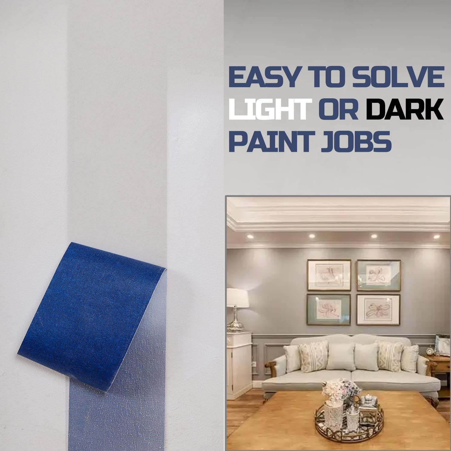 Cinta de Enmascarar Ancha Lichamp 3" Azul 50.29m 1 Rollo