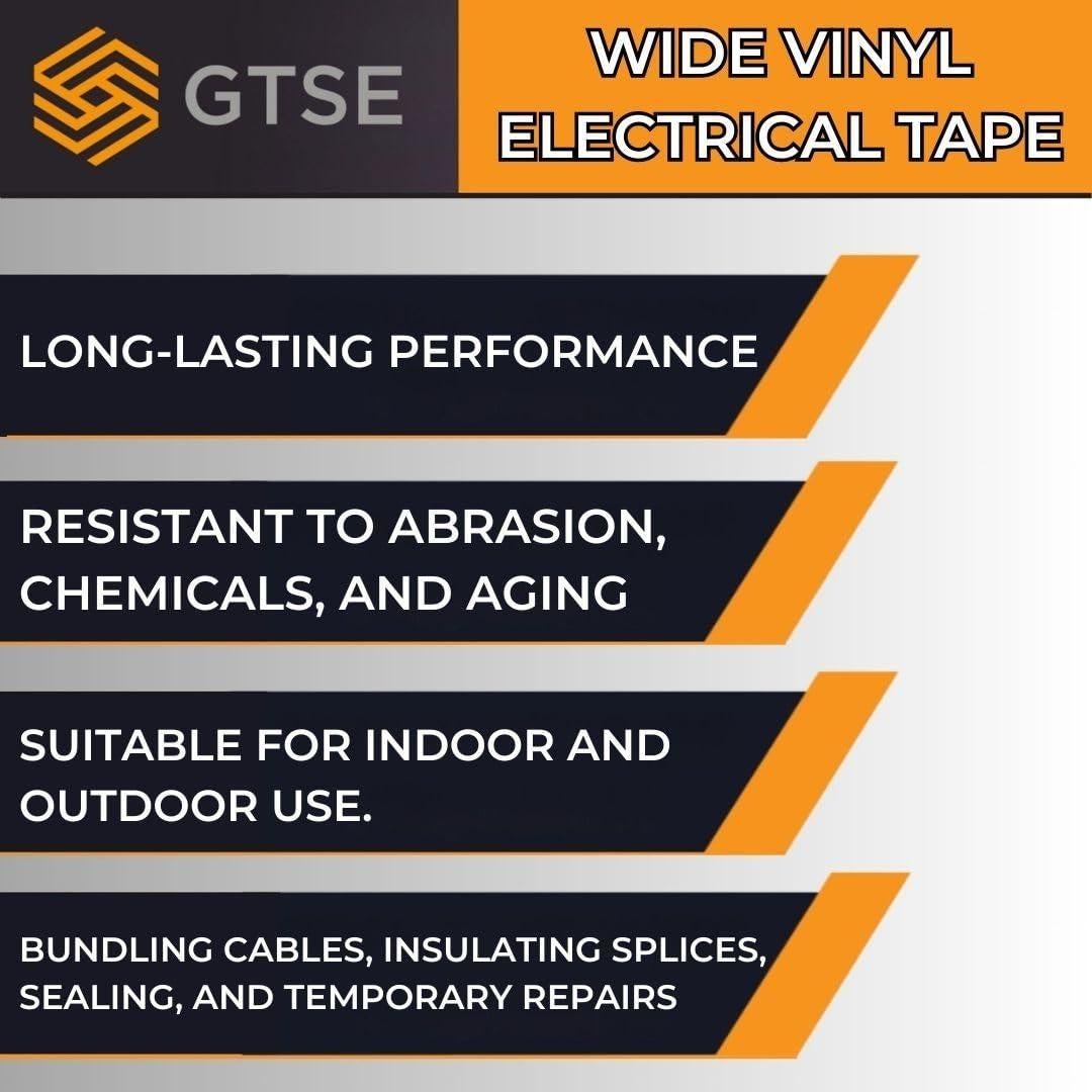 Cinta Eléctrica Azul GTSE 5 cm x 20 m Impermeable 600V