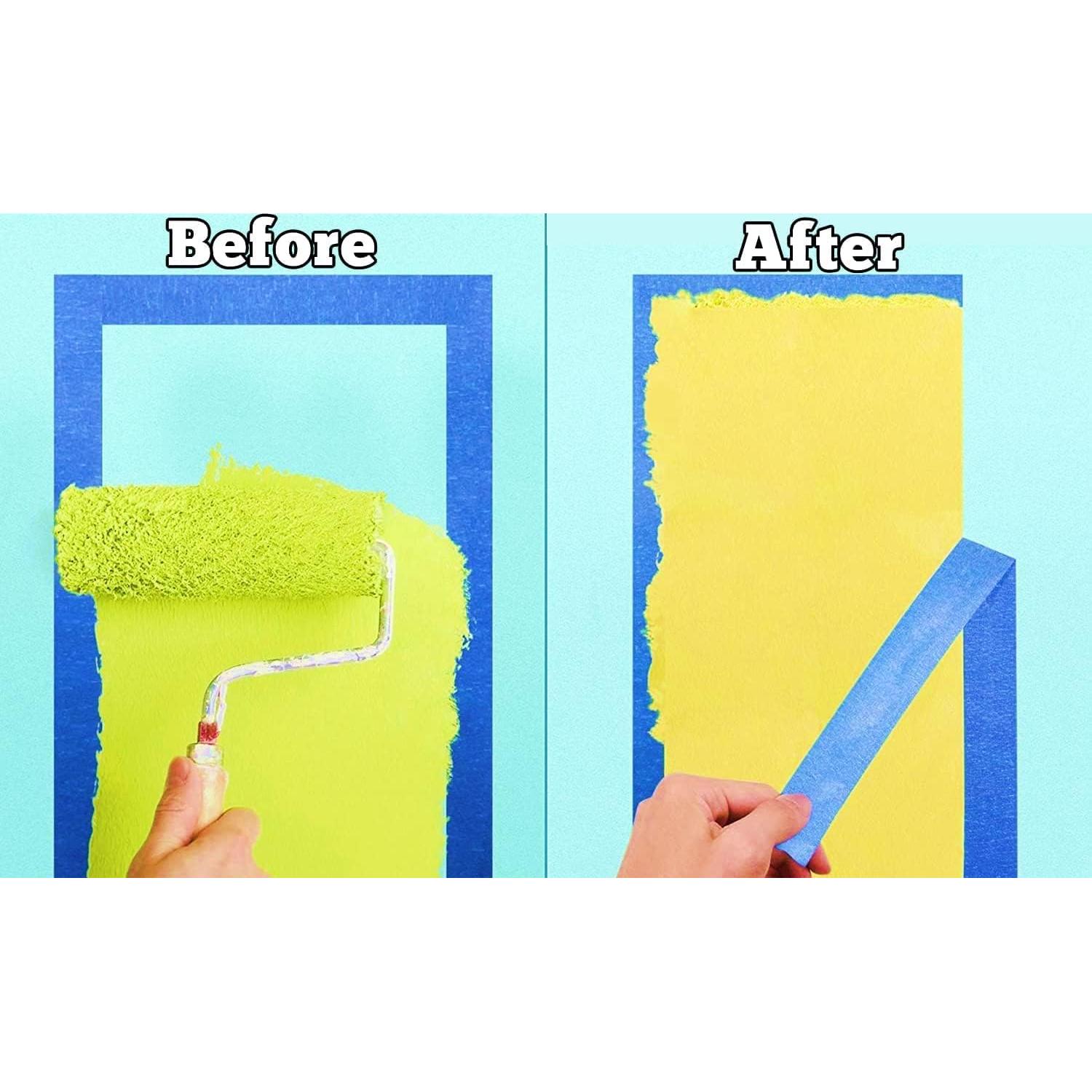 Cinta de Pintura DOAY Azul 1" x 27.43 m - Paquete de 2