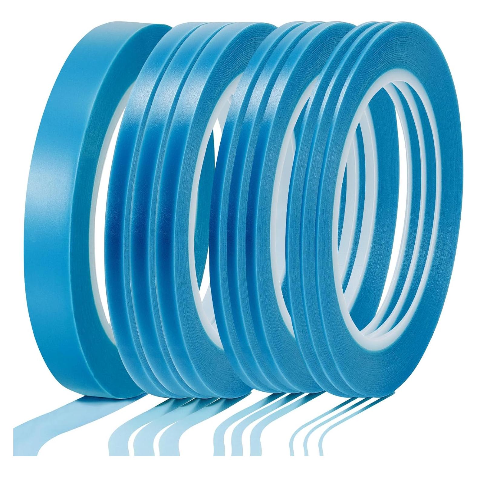 Cinta de Enmascarar Automotriz Xuniea 10 Rollos 33m Azul