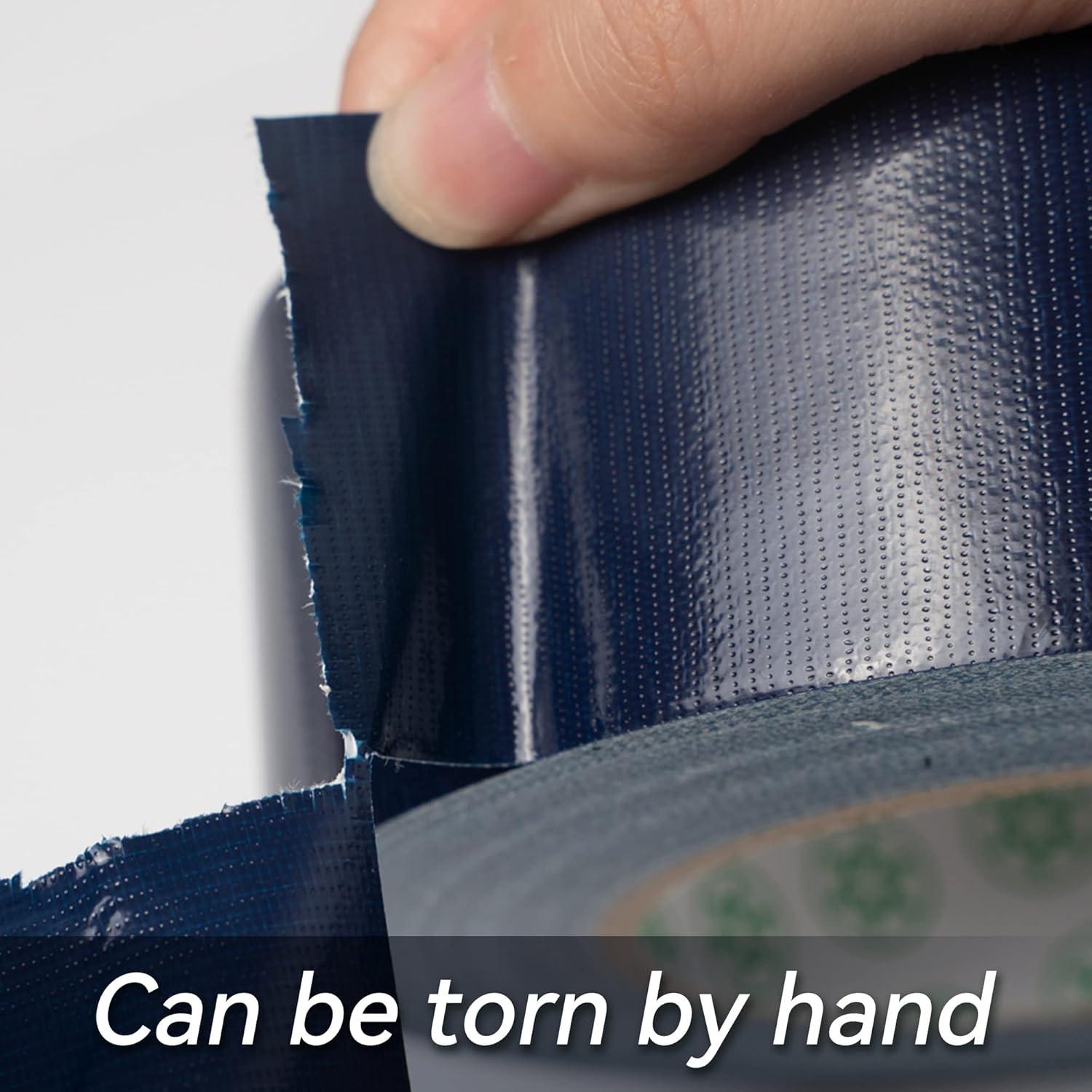 Cinta adhesiva Reniteco azul marino 5.08 cm x 41 m impermeable