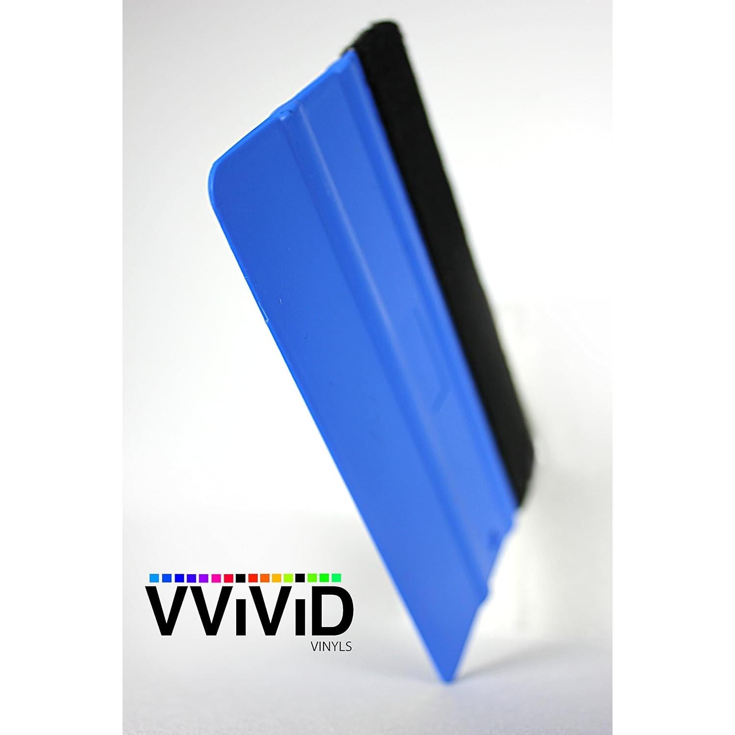 Kit de Aplicadores de Vinilo VViViD - 5 Rasquetas Azules y Fieltros