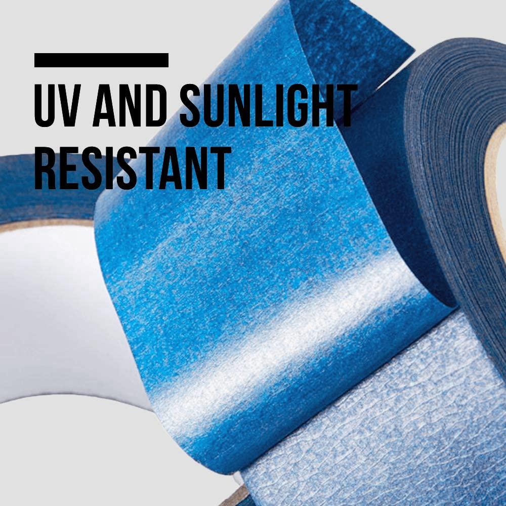 Cinta de Enmascarar Azul Lichamp 1" x 50 m - 10 Rollos