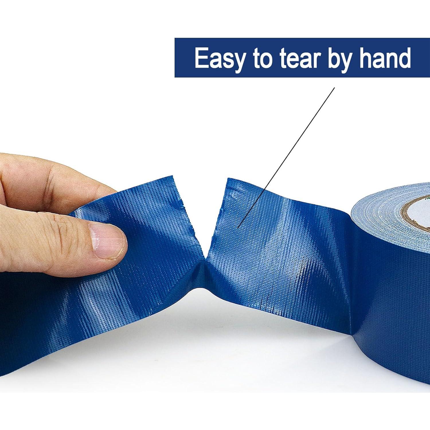 Cinta Ducto Azul BOMEI PACK 9.0mil 4.78cm x 54.86m 2 Rollos