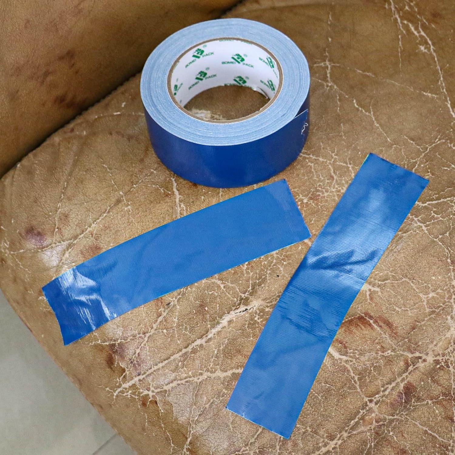 Cinta Ducto Azul BOMEI PACK 9.0mil 4.78cm x 54.86m 2 Rollos