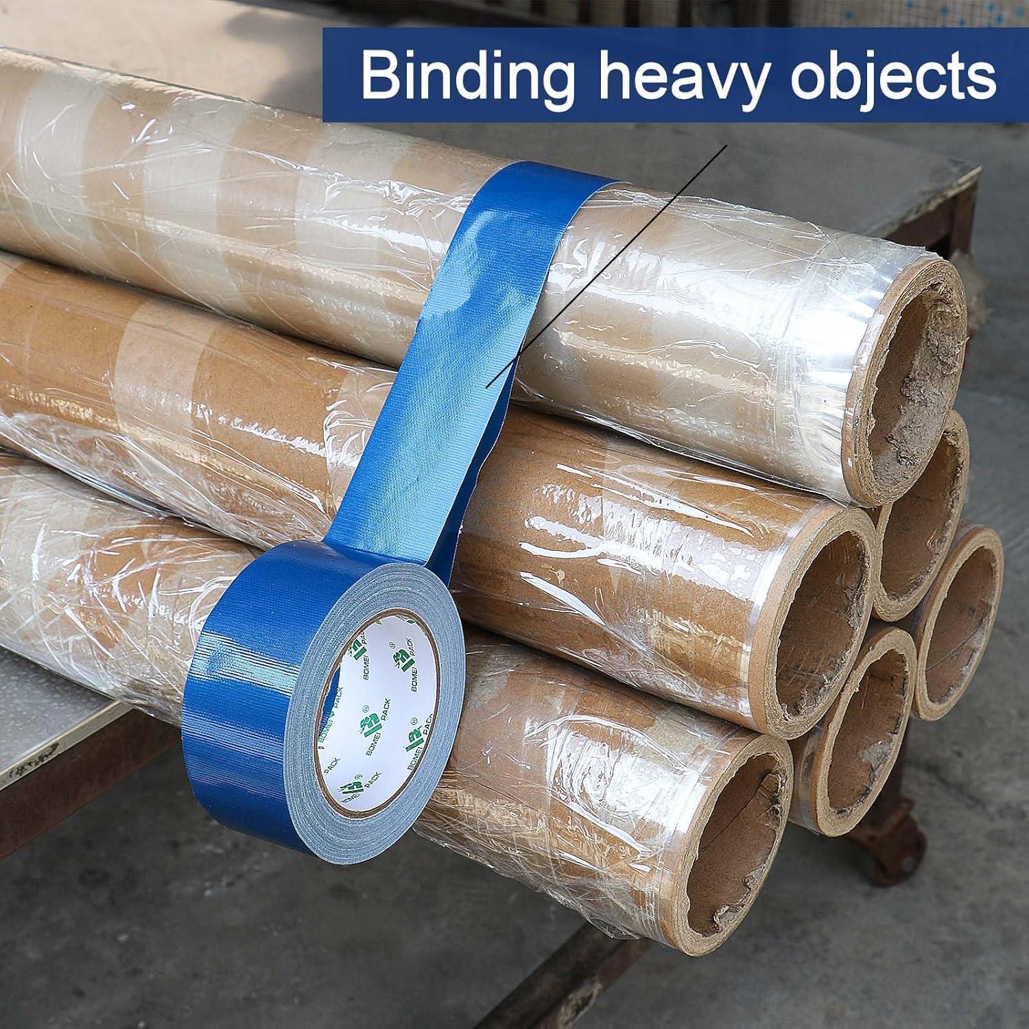 Cinta Ducto Azul BOMEI PACK 9.0mil 4.78cm x 54.86m 2 Rollos