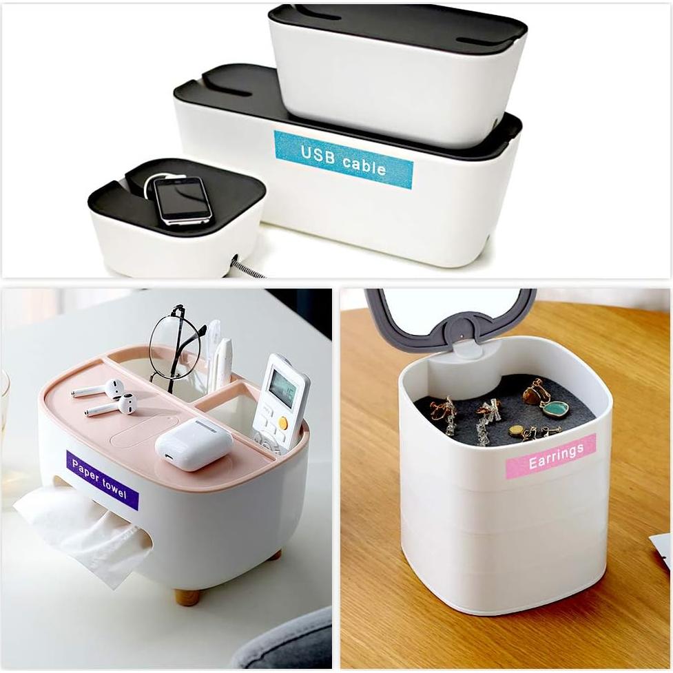 Cinta de Etiquetas Pristar 12mm para Dymo COLORPOP - 5 Colores