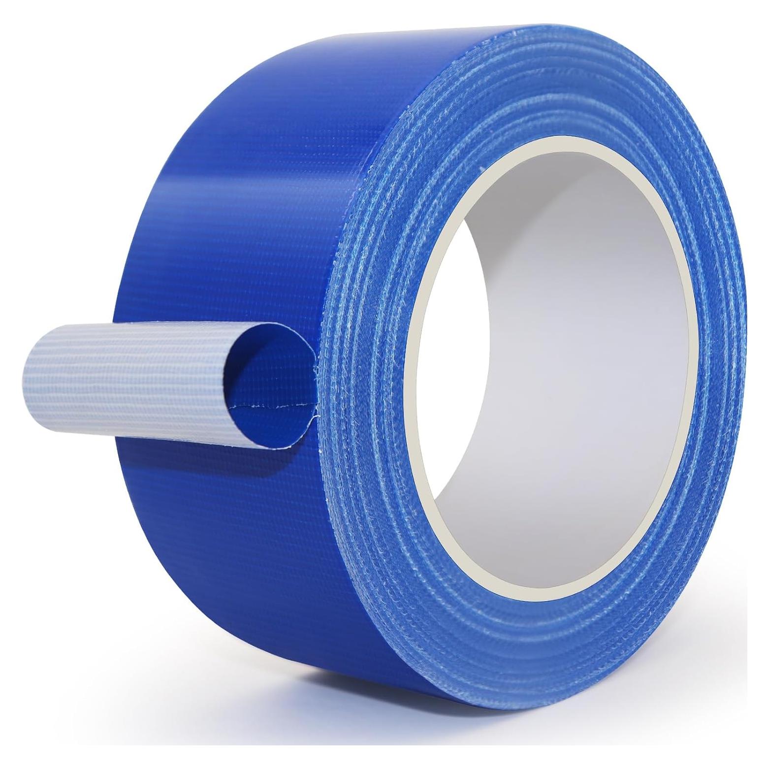 Cinta Adhesiva Azul 5cm x 29.27m Resistente al Agua Duradera