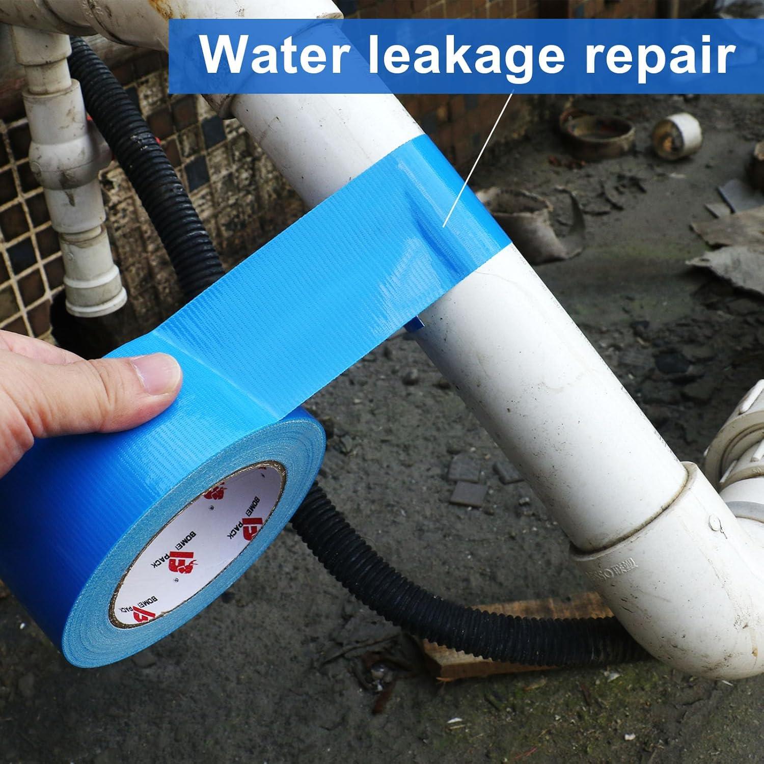 Cinta Adhesiva Resistente BOMEI 5cm x 54.86m Azul Impermeable