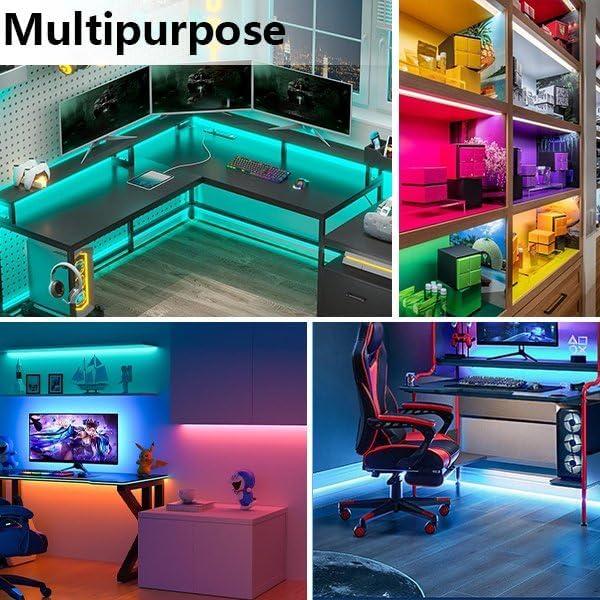 Cinta LED COB MDee 3m Azul Tipo C 320 LEDs/m Flexible