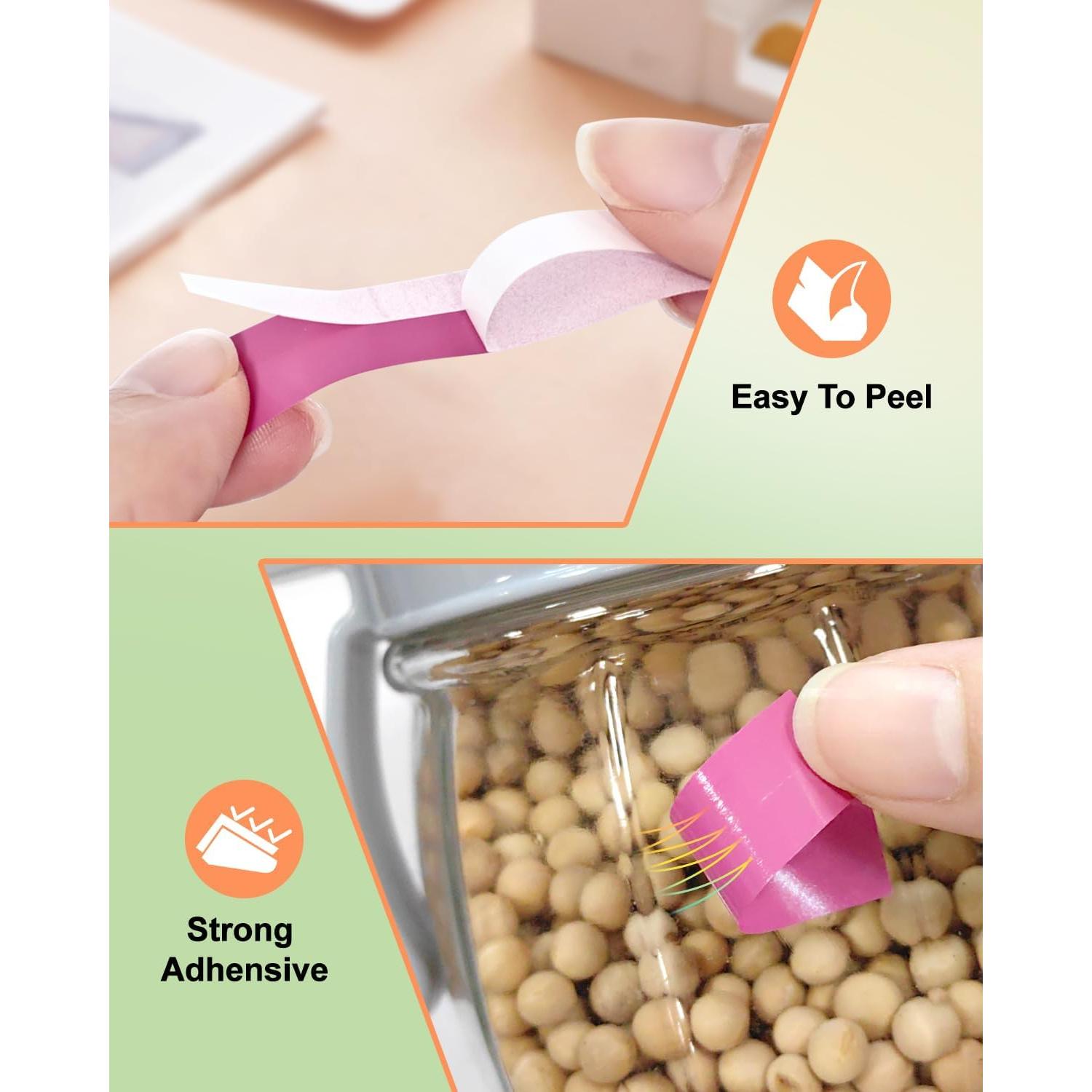 Cinta de Etiquetado RAEMALL D1 12mm Brillante 5-Pack