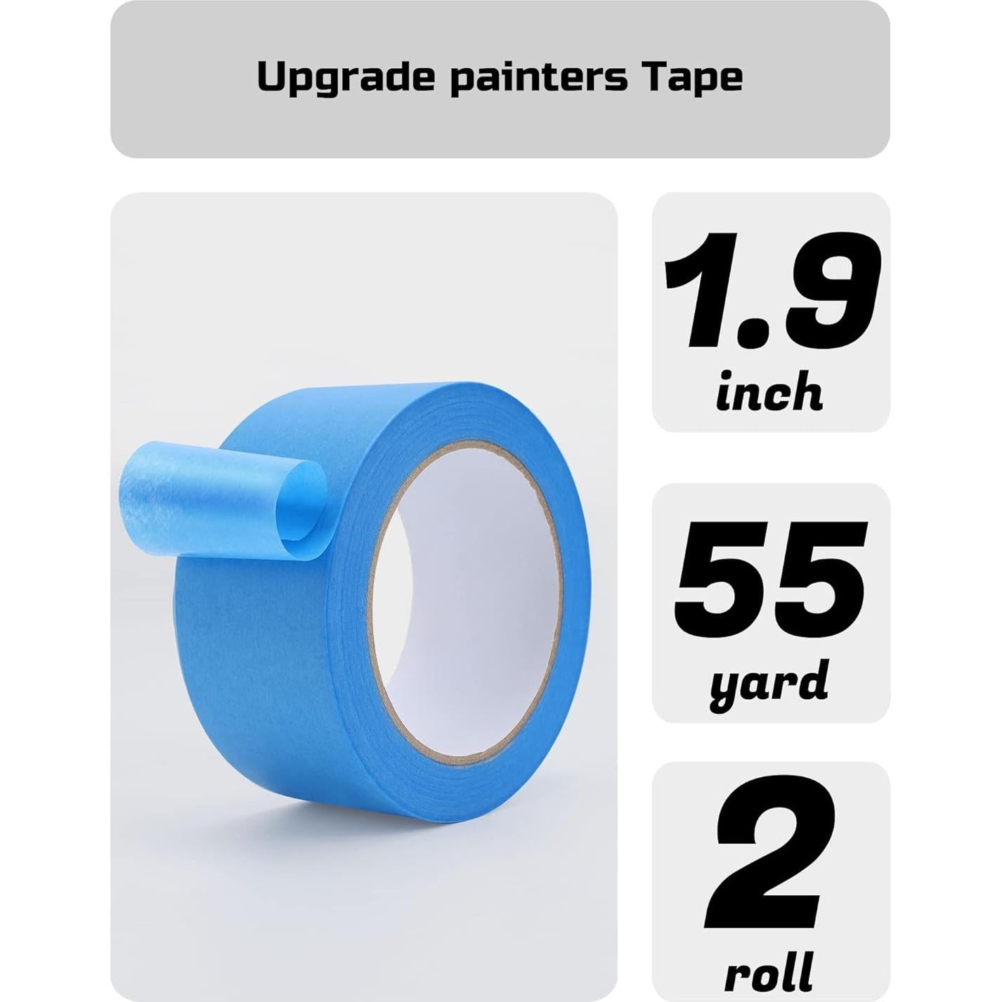 Cinta de Pintor Azul Lichamp 2 Rollos 4.83 cm x 50.29 m