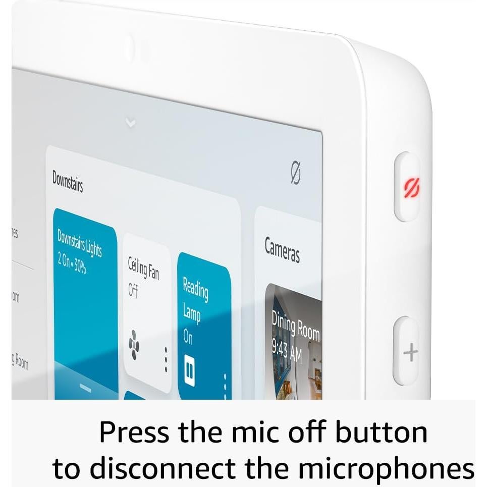 Echo Hub with TP-Link Tapo Smart Color Bulb