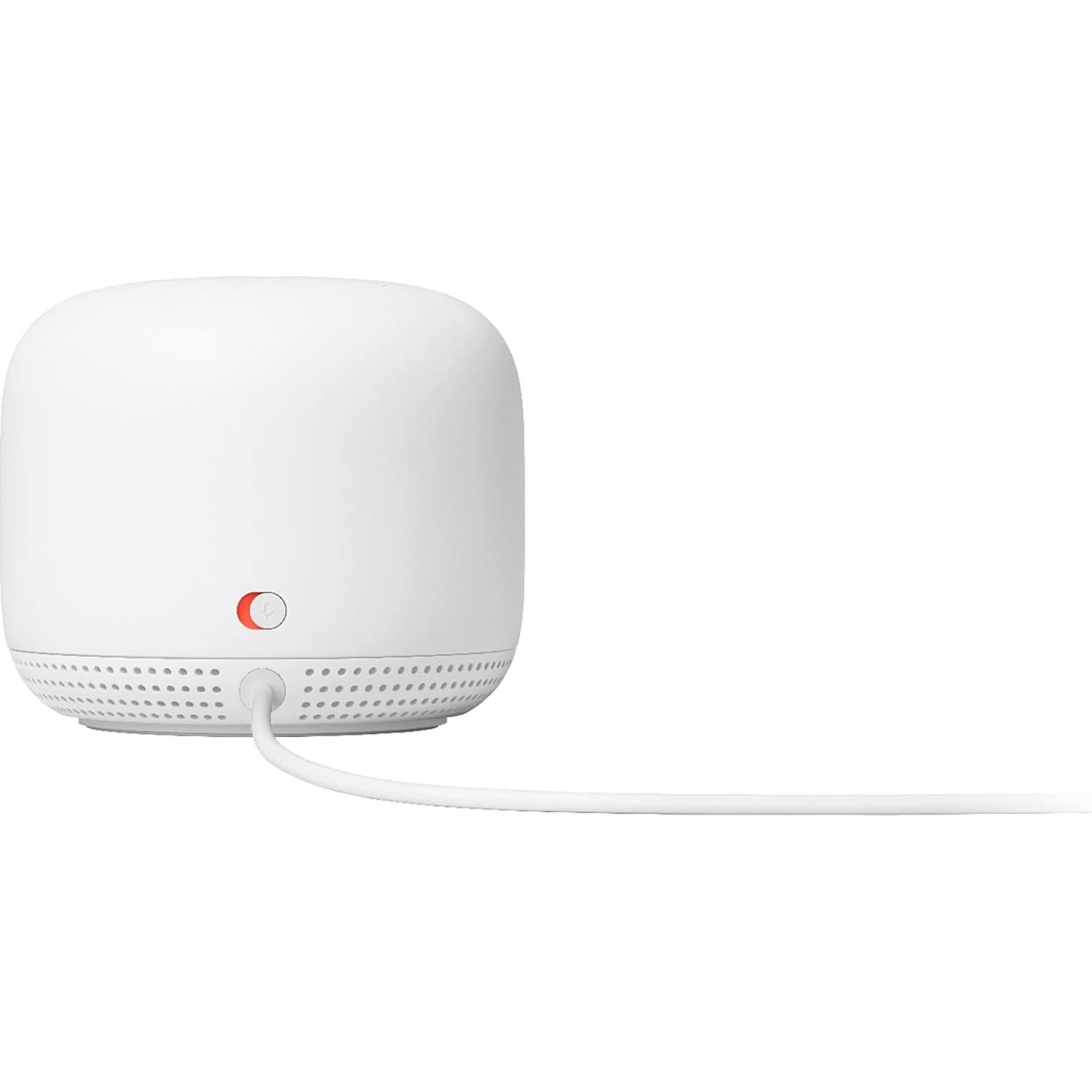 Router Google Nest Wifi AC2200 2-Pack Nieve Sistema Mesh