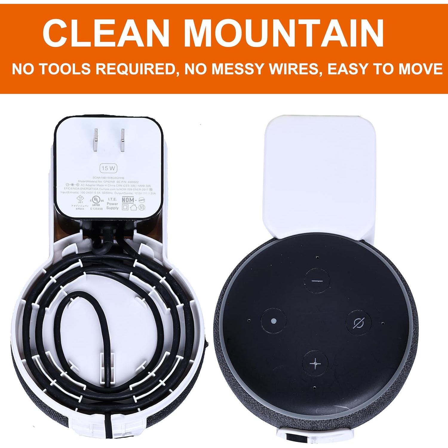 Soporte de Montaje en Pared Costyleen para Dot 3ra Gen - Blanco