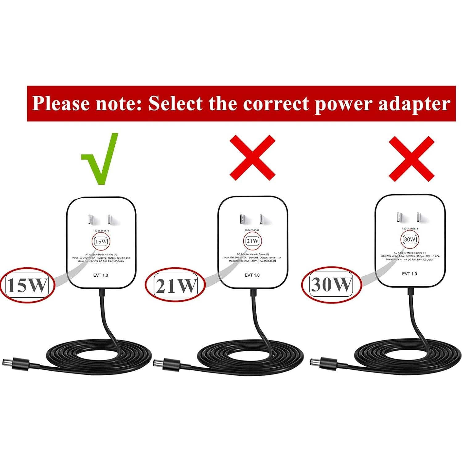 Adaptador de corriente 15W SHENZHEN para Echo Dot y Echo Show