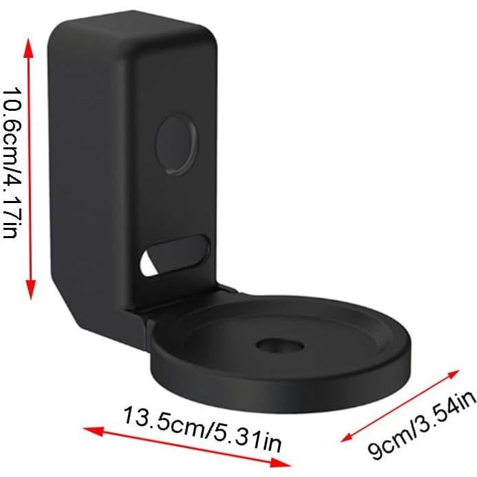 Soporte de Pared para Altavoz Echo Dot 4ª y 5ª Generación - Negro