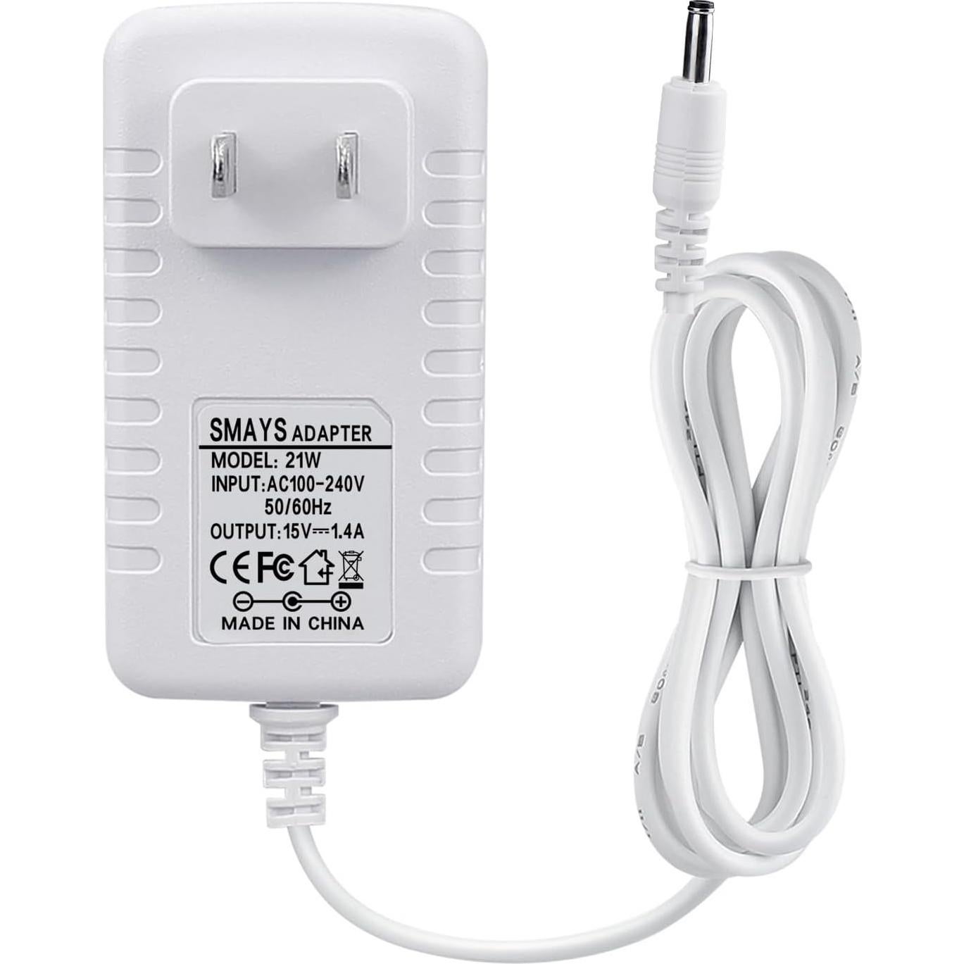 Cable de Alimentación 21W SMAYS para Amazon Echo y Fire TV