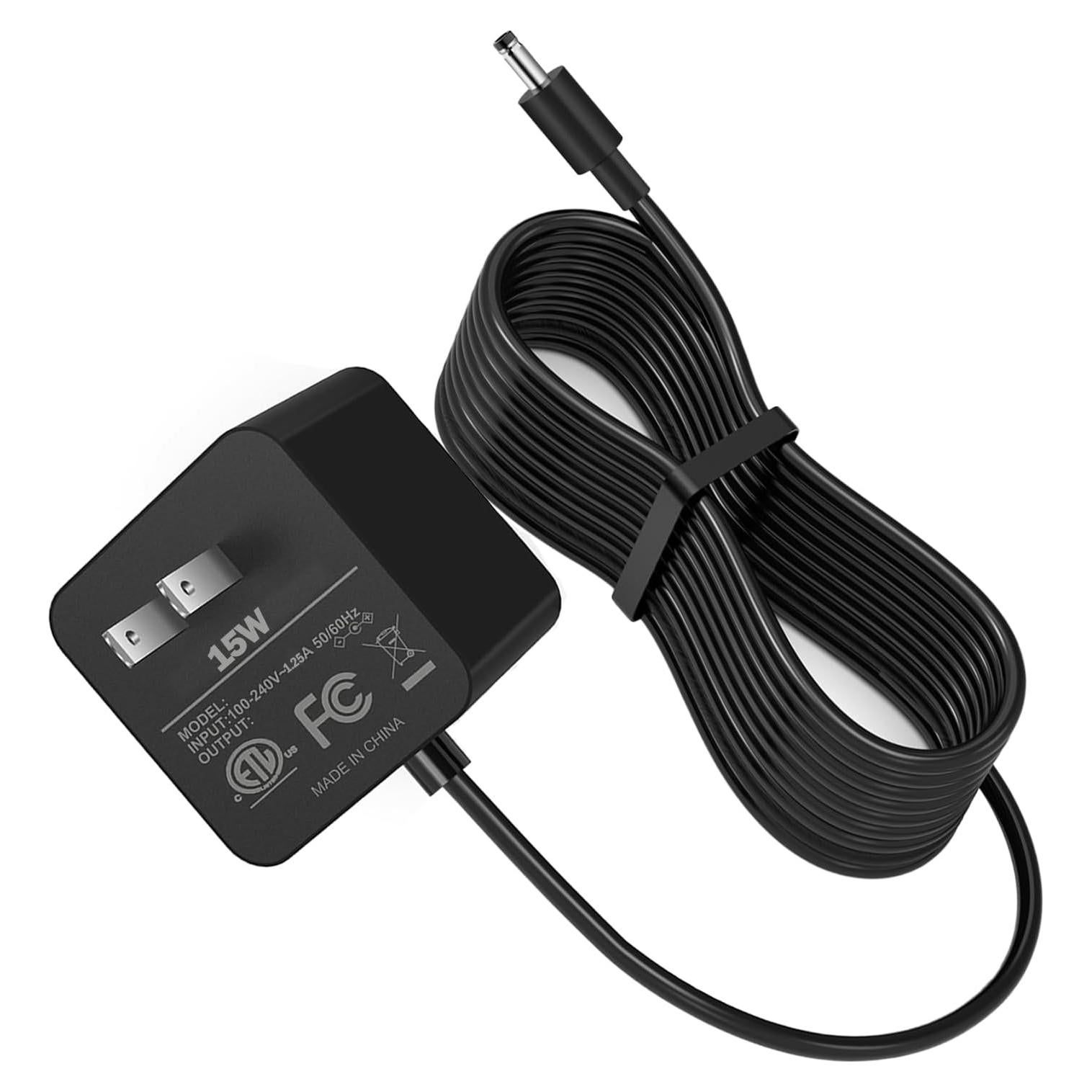 Adaptador de corriente 15W para Amazon Echo Dot y Fire TV