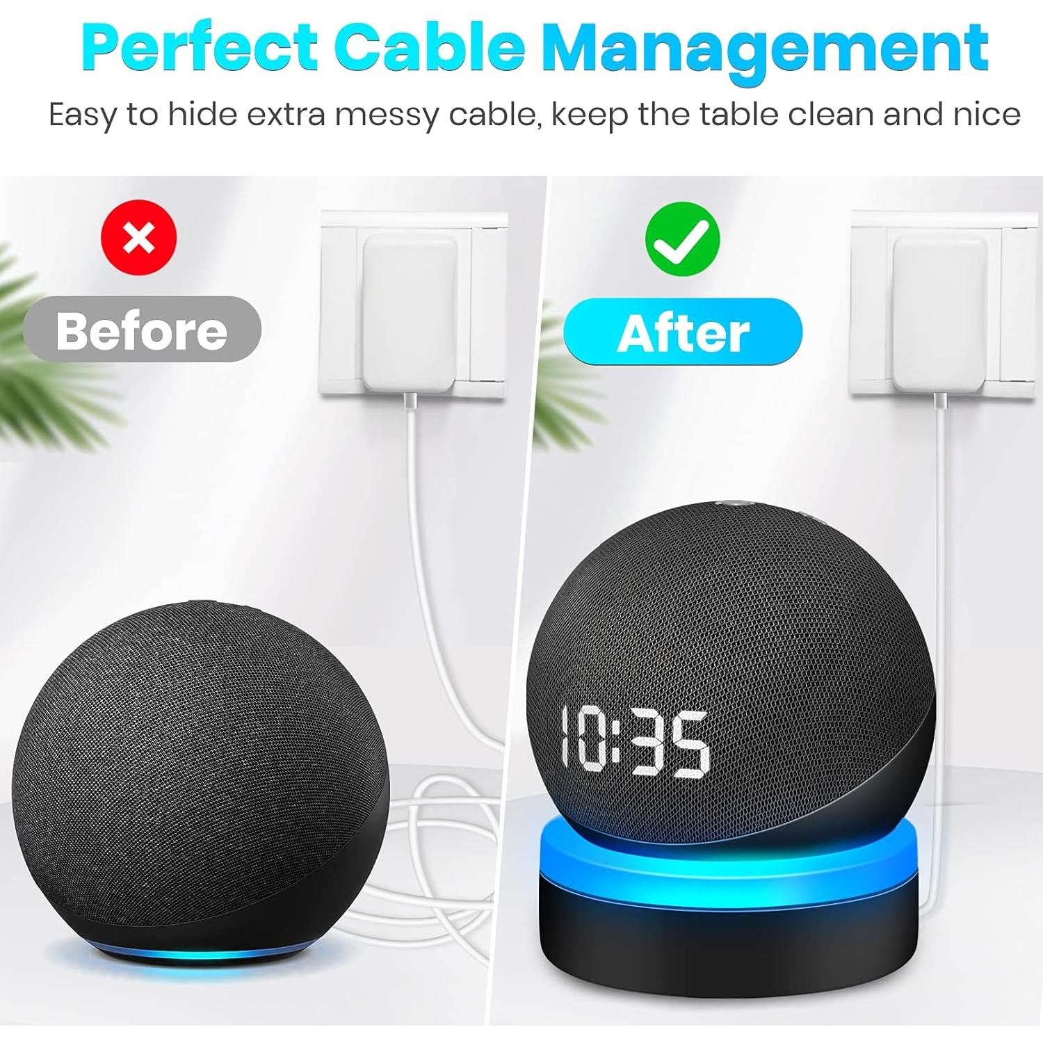 Soporte de Mesa ZUOLACO para Echo Dot 4ª/5ª Gen - 2 Pack