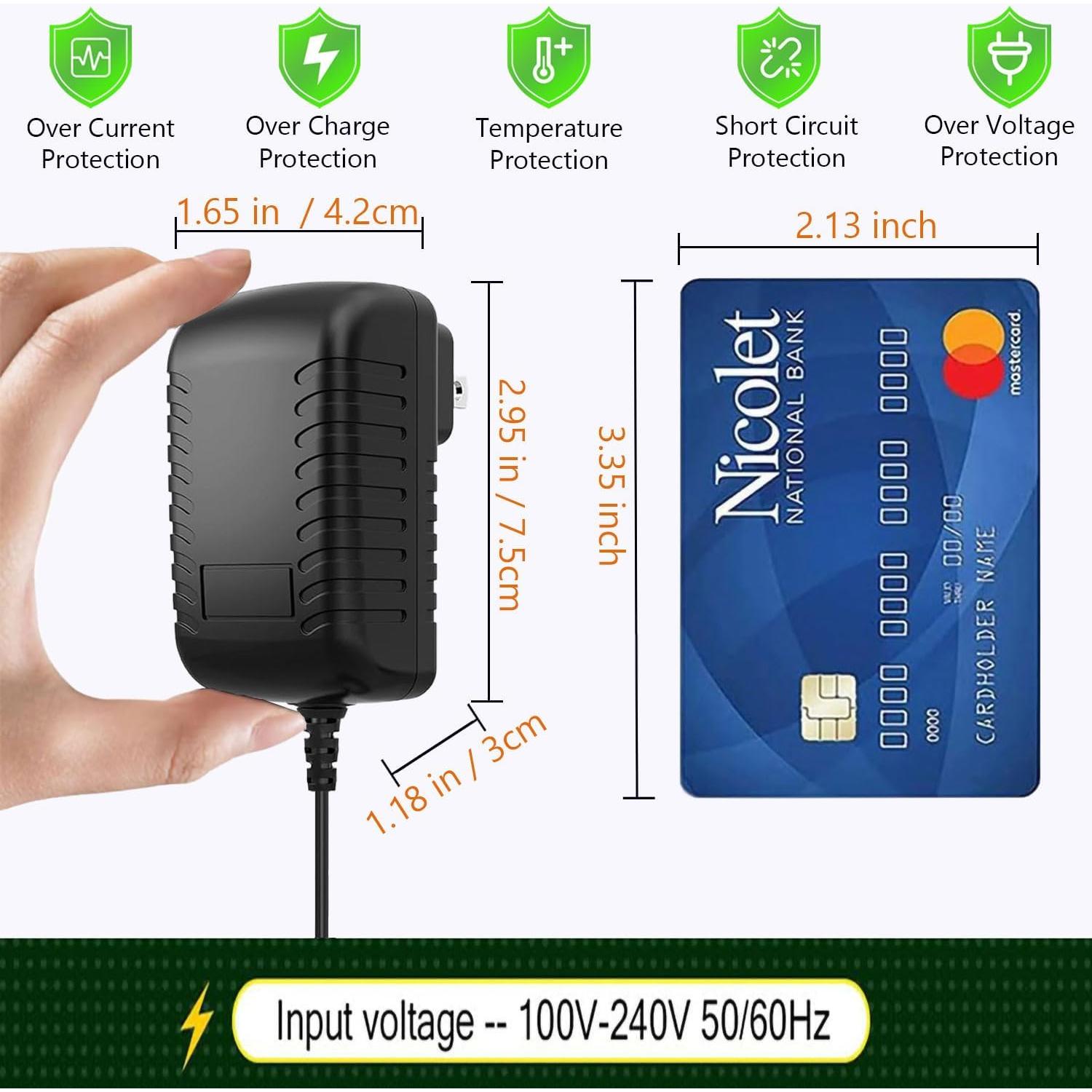 Adaptador de Alimentación 21W UORLEN para Alexa Echo y Show