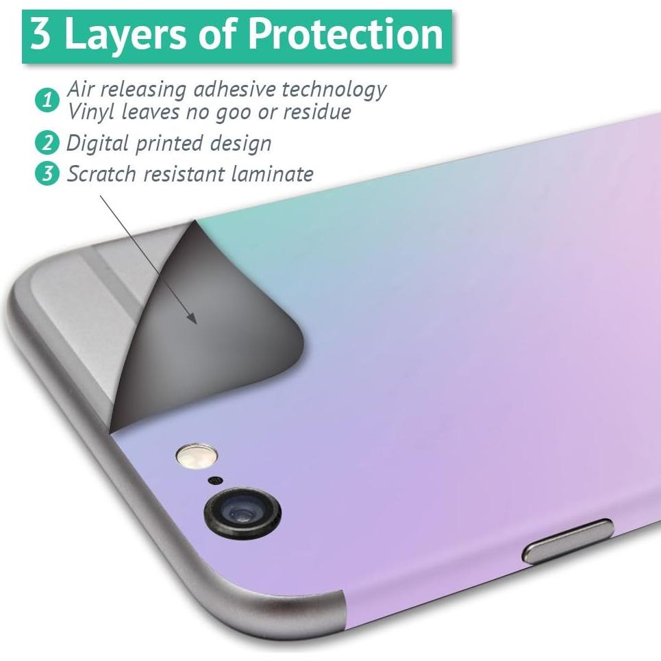 Piel Protectora MightySkins para Echo Dot 3ra Generación - Rayo Púrpura