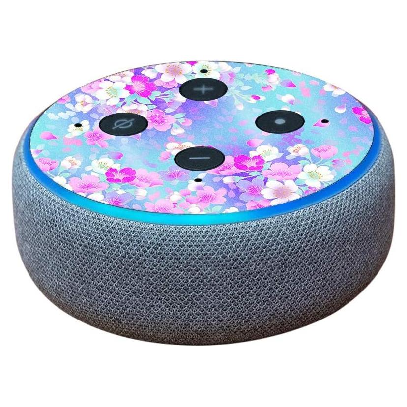 Piel Brillante MightySkins para Amazon Echo Dot 3ra Gen - Flor