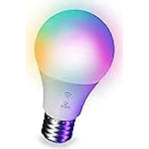 Echo Dot with Globe Electric Smart Color Bulb