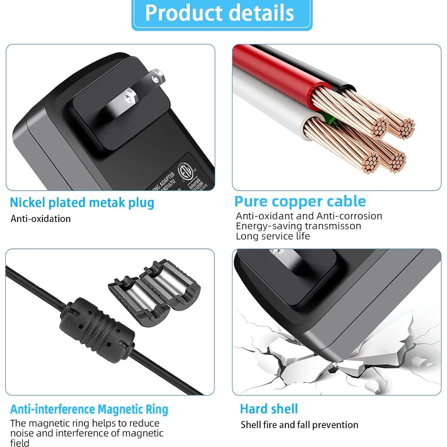 Cargador 30W Tai Ke para Alexa Echo Show y Echo Plus