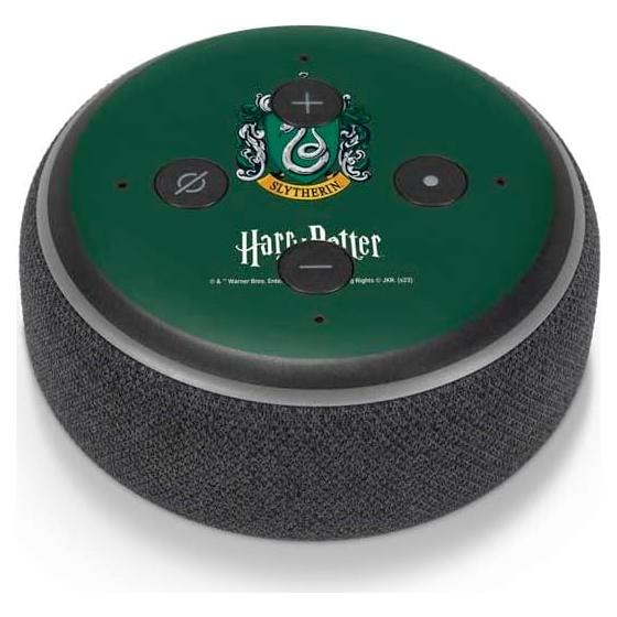 Calcomanía Skinit Harry Potter Slytherin para Echo Dot 3