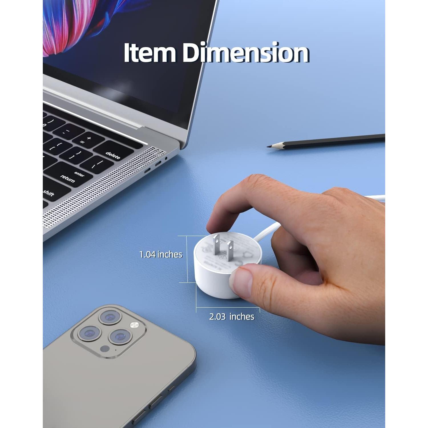 Cargador de CA 15W Superer para Google Home Hub 2ª Gen