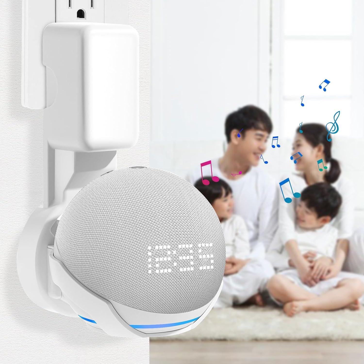 Soporte de Montaje en Pared ZUOLACO para Echo Dot 4ta y 5ta Gen