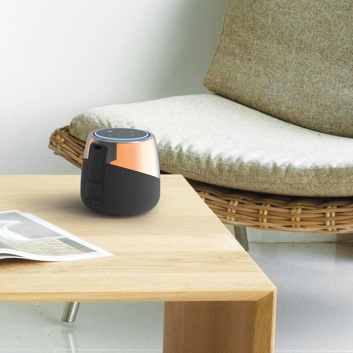 Altavoz Bluetooth iHome iAV5 Recargable para Amazon Echo Dot