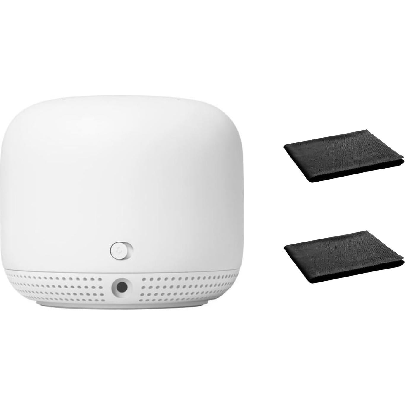 Router Google Nest WiFi Mesh AC2200 con 2 Puntos - Cobertura 500 m²